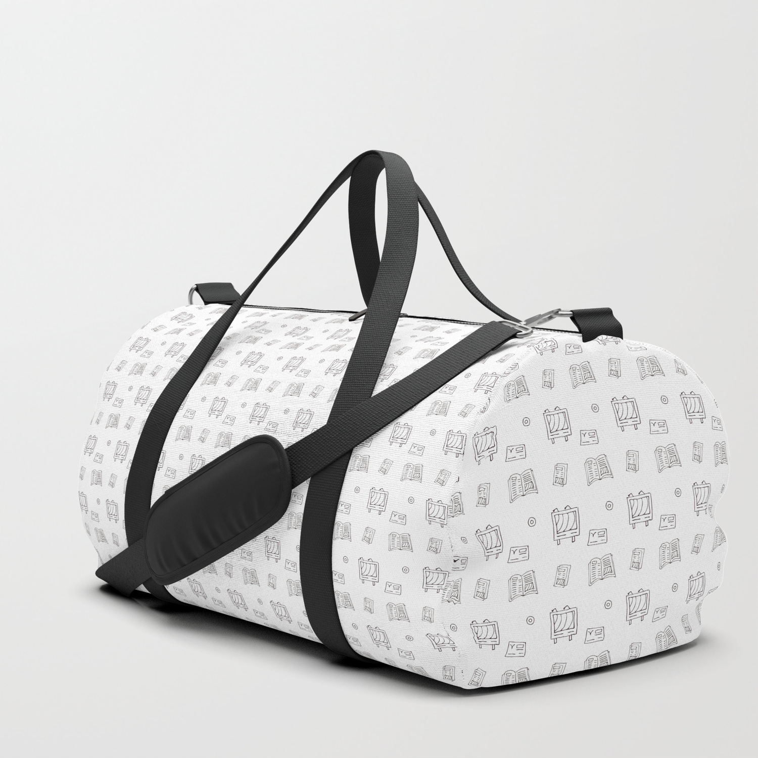 duffle bags made from billboards