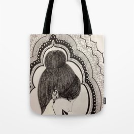 A Mix of Two Worlds Tote Bag