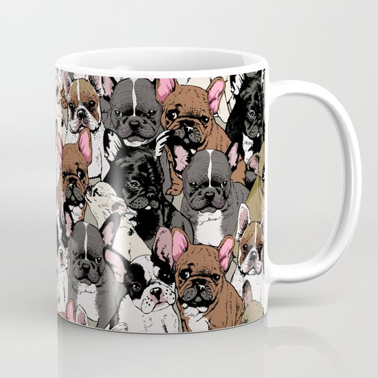 Social Frenchies Coffee Mug