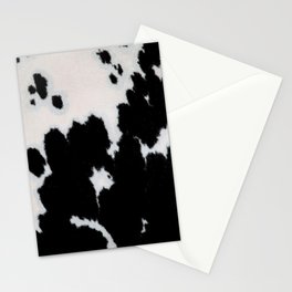 Cowhide skin print Stationery Card