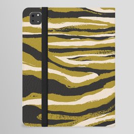 Abstract Rust Animal Print  iPad Folio Case