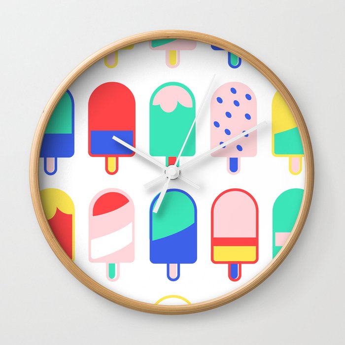 Summer! Wall Clock by zeketucker | Society6