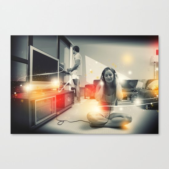 Music Canvas Print