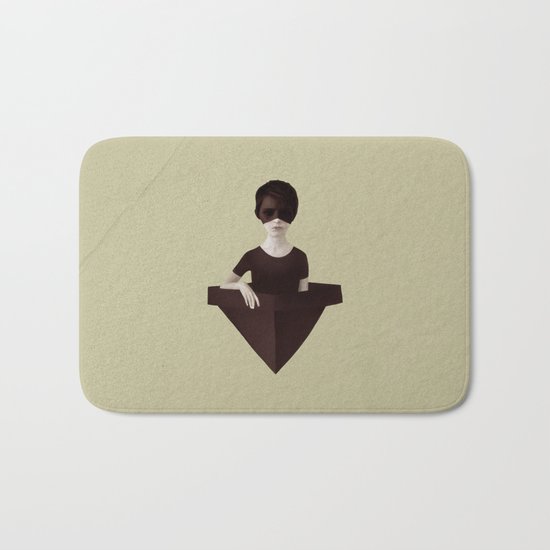 Ceci n'est pas un bateau Bath Mat