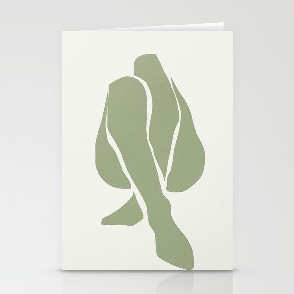 Abstract Woman 12 Stationery Cards