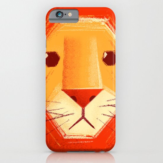 Sad lion iPhone & iPod Case