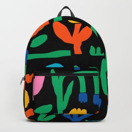 Flower power - black Backpack