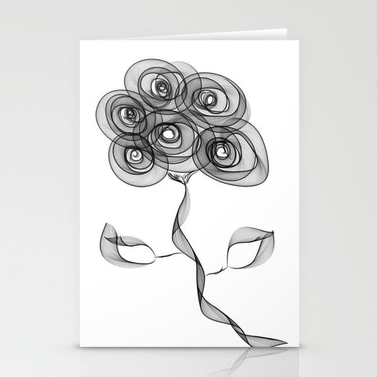 Flower Stationery Cards