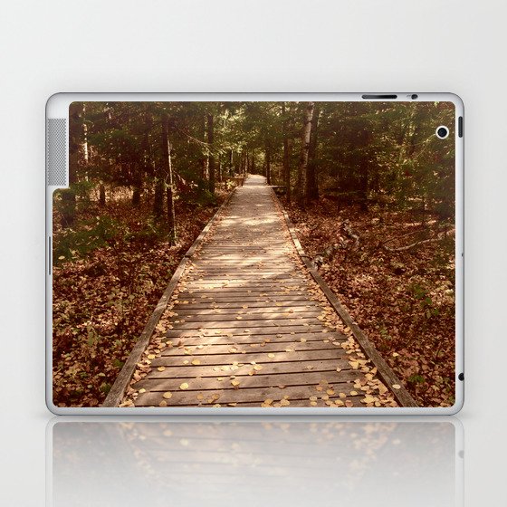 Brokenhead Trail in Fall Laptop & iPad Skin