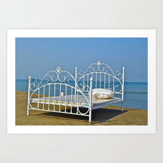 Art at the Beach Art Print