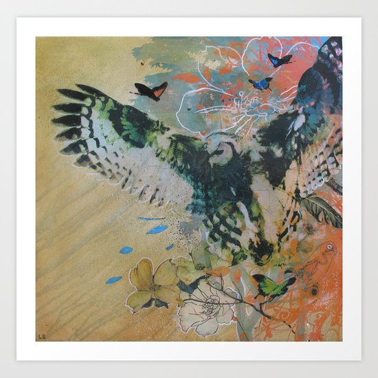 Bubo Capensis Art Print