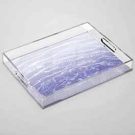 Very Peri Ocean Dream #1 #water #decor #art #society6 Acrylic Tray