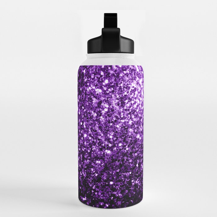 Dark Purple faux shiny glitter sparkles Coffee Mug by PLdesign