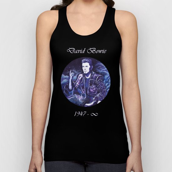 Bowie - Back to the Stars Unisex Tank Top