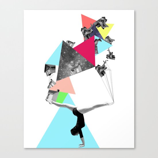 SHE WAS STRANGE Canvas Print