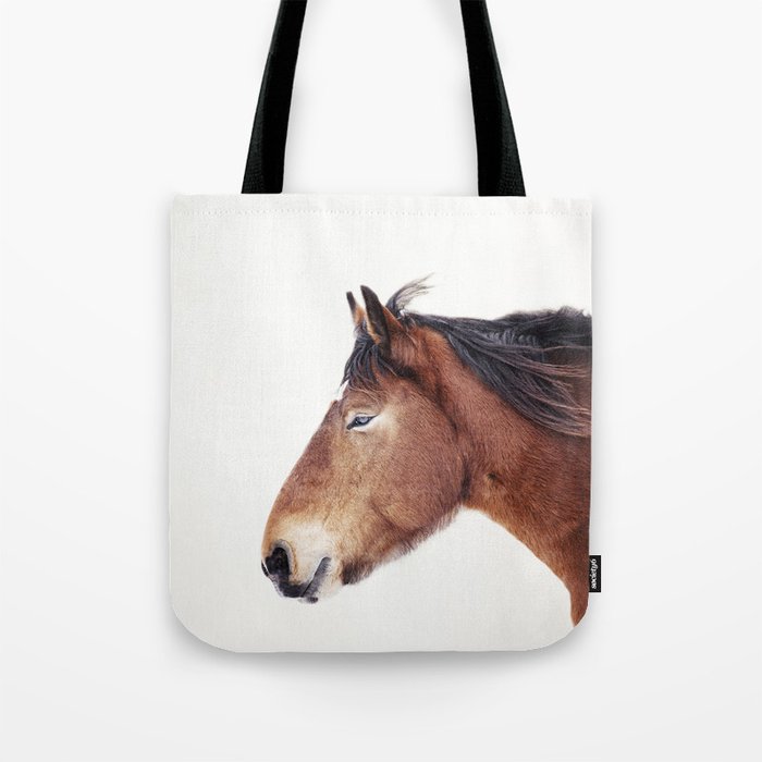 Horse Portrait Tote Bag