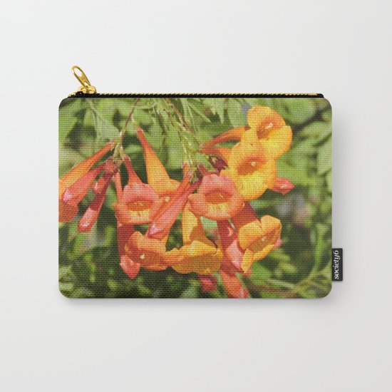 Natural Brass Blowing in the Breeze Carry-All Pouch