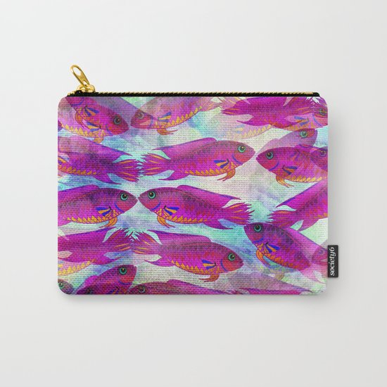 Sea Of Fish Carry-All Pouch
