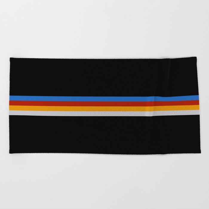 Frigg - Classic Minimal Retro Stripes Beach Towel