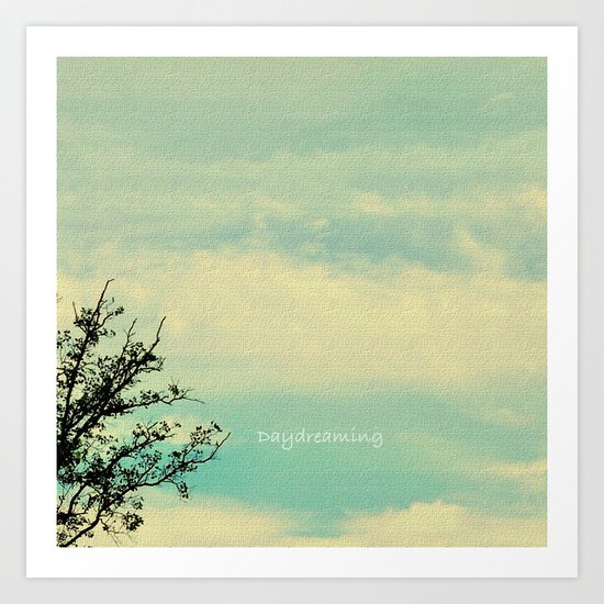 Daydreaming Art Print