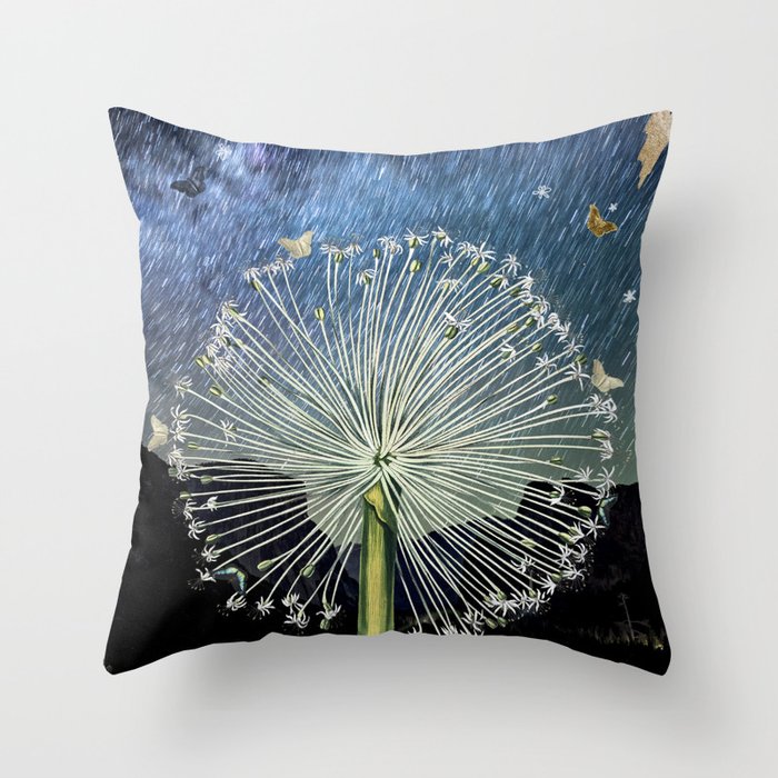 stardust and mothdust Throw Pillow
