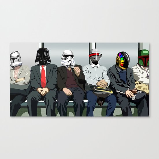 EVERYDAY COMMUTE Canvas Print