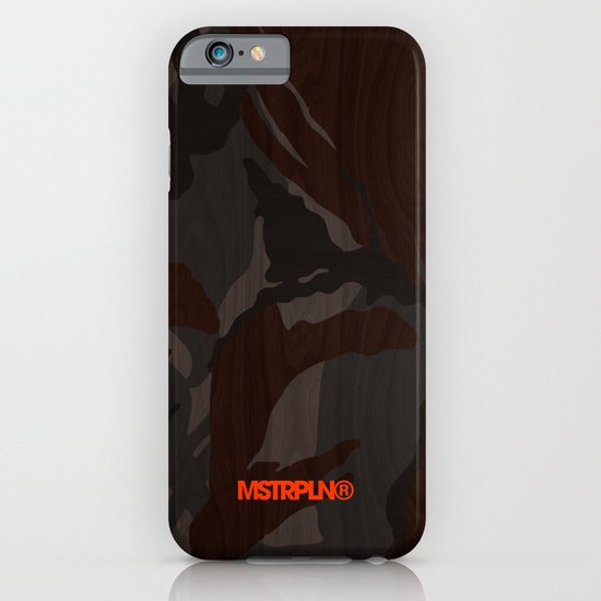 Modern Woodgrain Camouflage / British DPM iPhone & iPod Case
