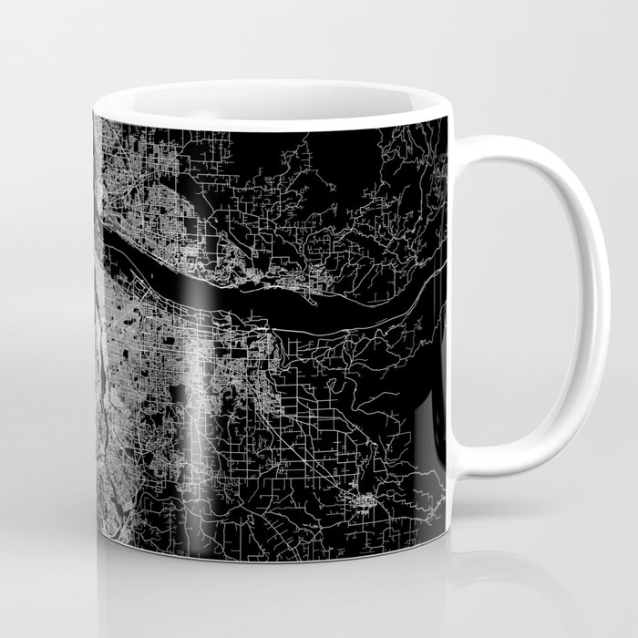 portland map Coffee Mug