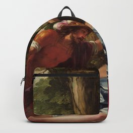 Jacques Blanchard - Mars and the vestal virgin Backpack | Painting, Vintage, Wallart, Poster, Artgalleryofnew, Artprint, Illustration, Frame, Old, Decor 