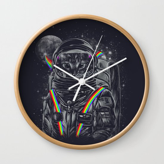 Space Mission Wall Clock