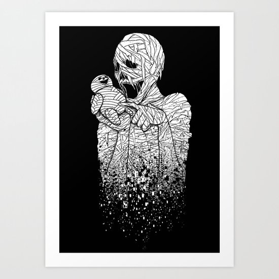 MUMMY's DUMMY Art Print