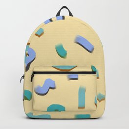 Color confetti pattern 3 Backpack