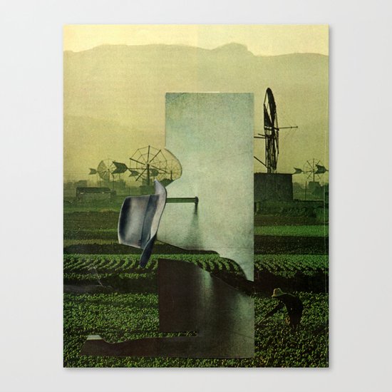 Work machine Canvas Print