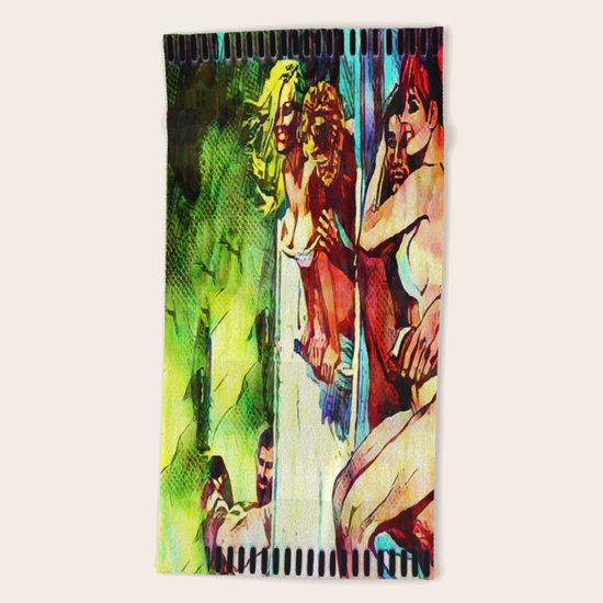 Film Strip Beach Towel