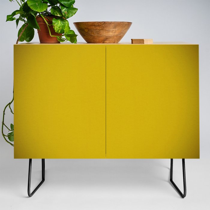 Autumn Gold Yellow Sunny Elegant Collection Credenza