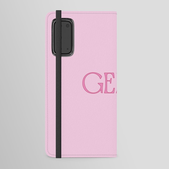 Barbie Pink Gemini Energy Android Wallet Case