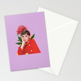 Audrey Hepburn Art Stationery Cards