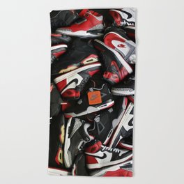 Sneaker Sneaker Beach Towel