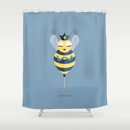 Queen of My Vaccine Shower Curtain