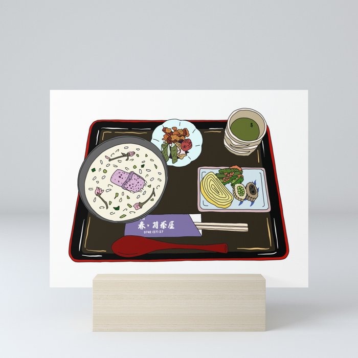 Nara Japanese Lunch Platter Mini Art Print