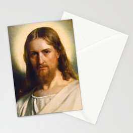Jesus Christ by Carl Heinrich Bloch Stationery Card