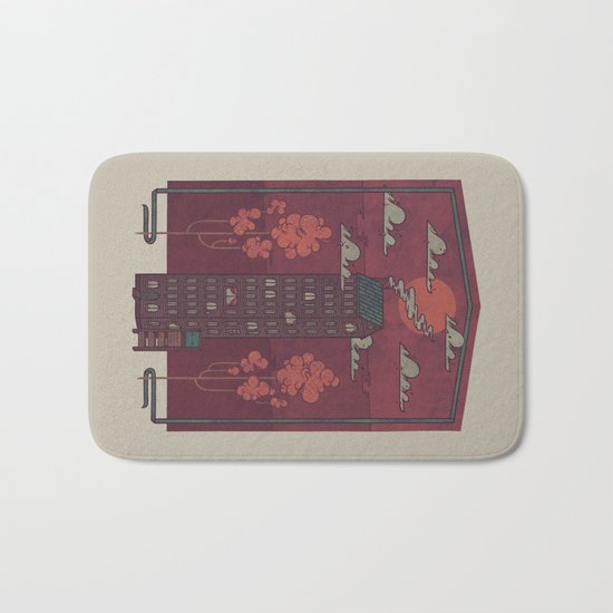 The Towering Bed and Breakfast of Unparalleled Hospitality Bath Mat