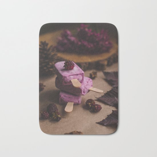 vegan ice cream Bath Mat