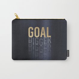 Goal Digger - Gold on Black Carry-All Pouch