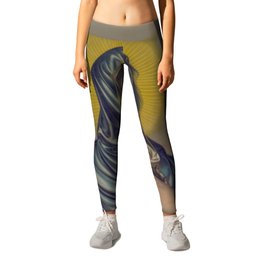 Mater dolorosa, Vintage Print Leggings
