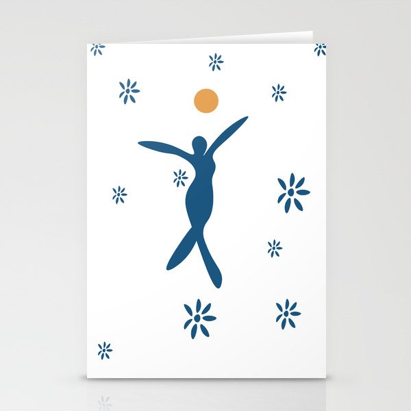 Dancing happily under the sun Stationery Cards