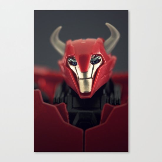 Warriors come in all sizes Canvas Print