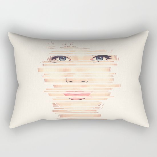 Fragments #2 Rectangular Pillow
