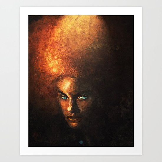 AFRO Art Print