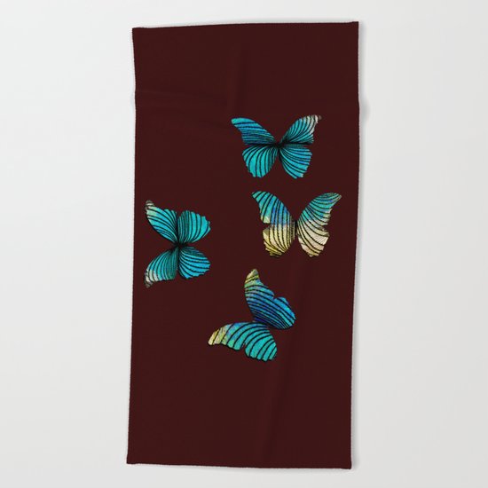 Butterflies Beach Towel